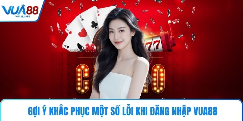  Gợi ý khắc phục một số lỗi khi đăng nhập VUA88